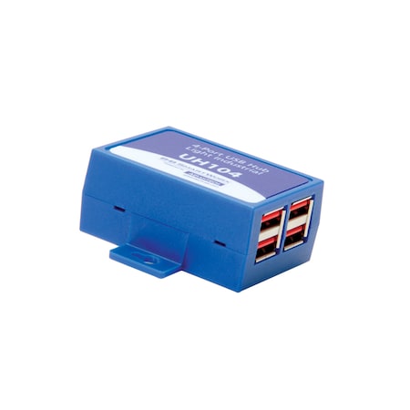 B+B Smartworx 4-Port High Retention Usb High Speed Hub UH104